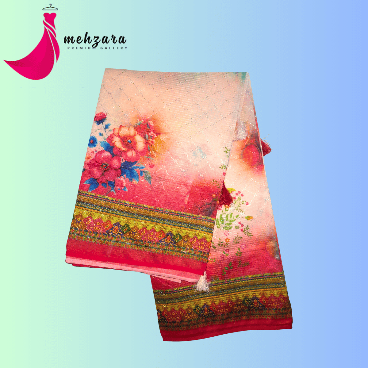 Mina Katan Saree | মিনা কনটাস কাতান শাড়ি Online BD - Image 4